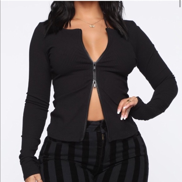 Fashion Nova Double Zip 
